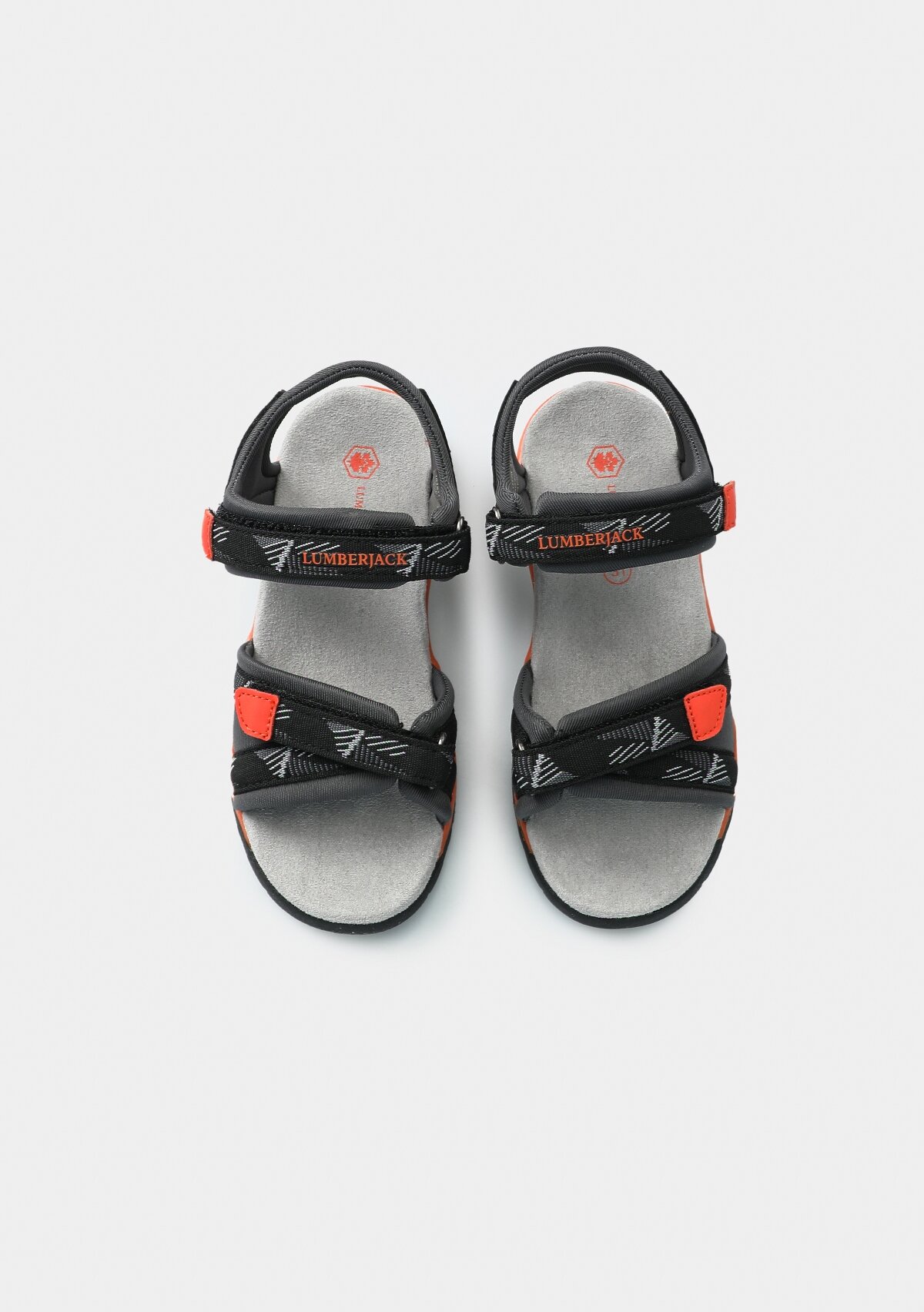 Taboo Siyah Erkek Çocuk Düz Sandalet