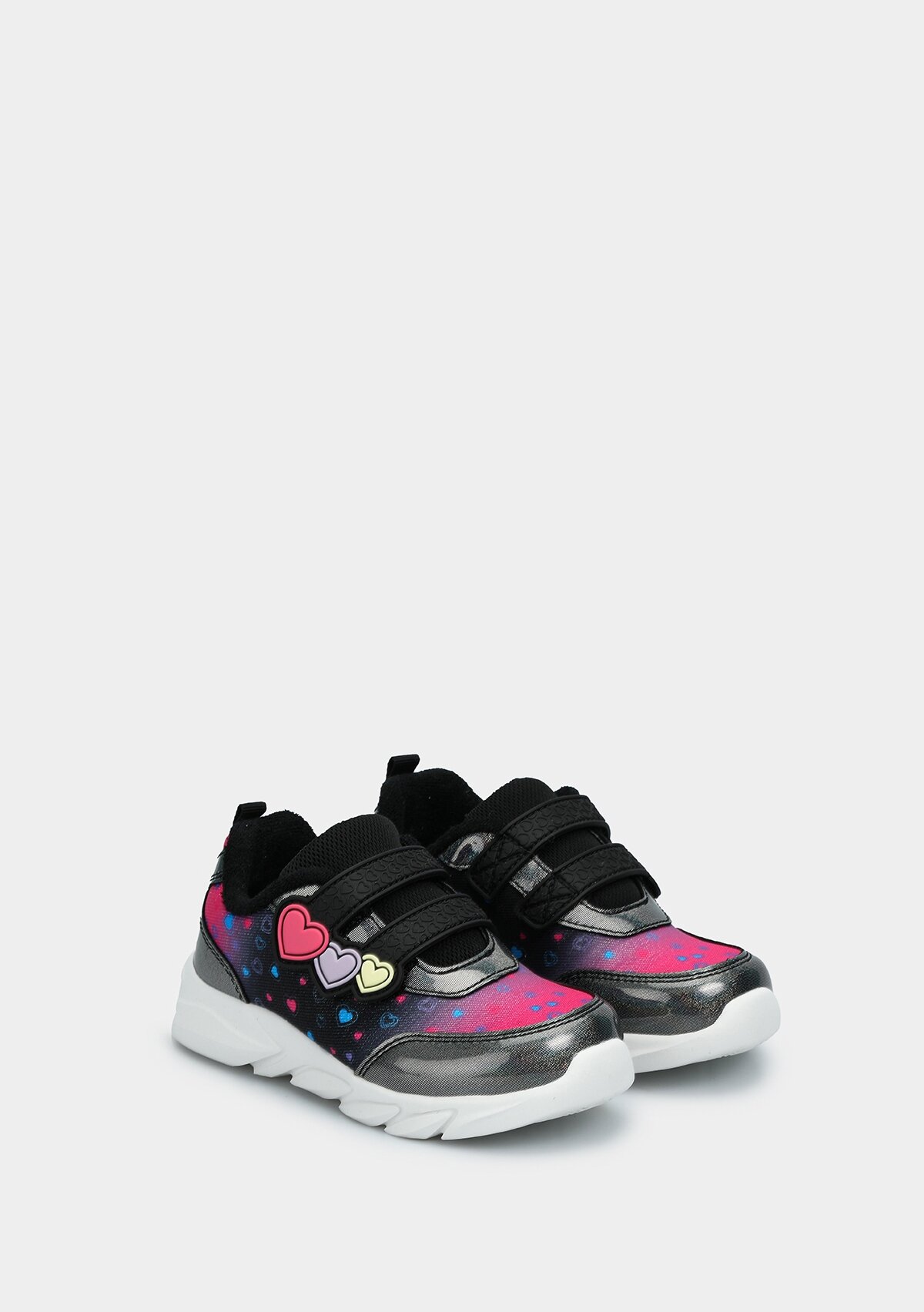 Bow Siyah Kız Çocuk Sneaker