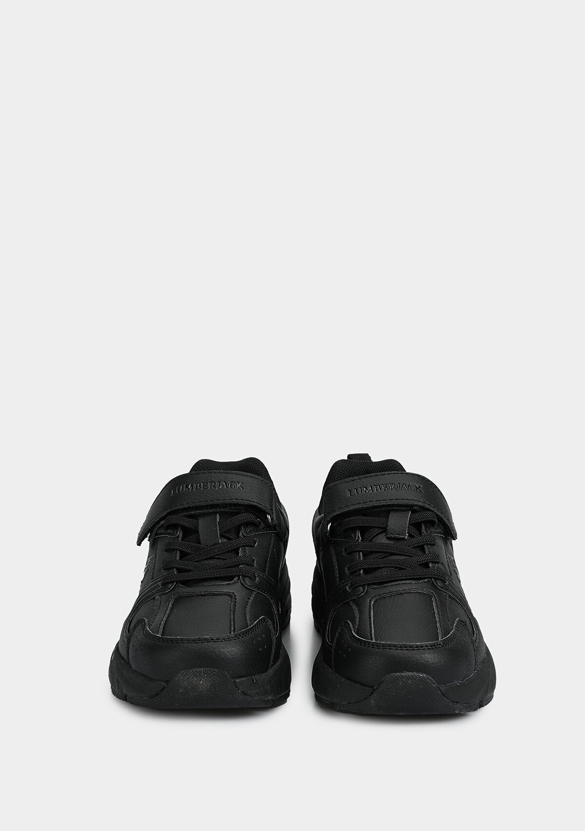 Pol Siyah Erkek Çocuk Sneaker