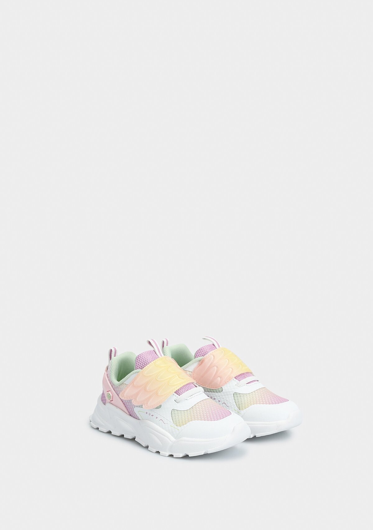 Angel Pudra Deri Kız Çocuk Sneaker
