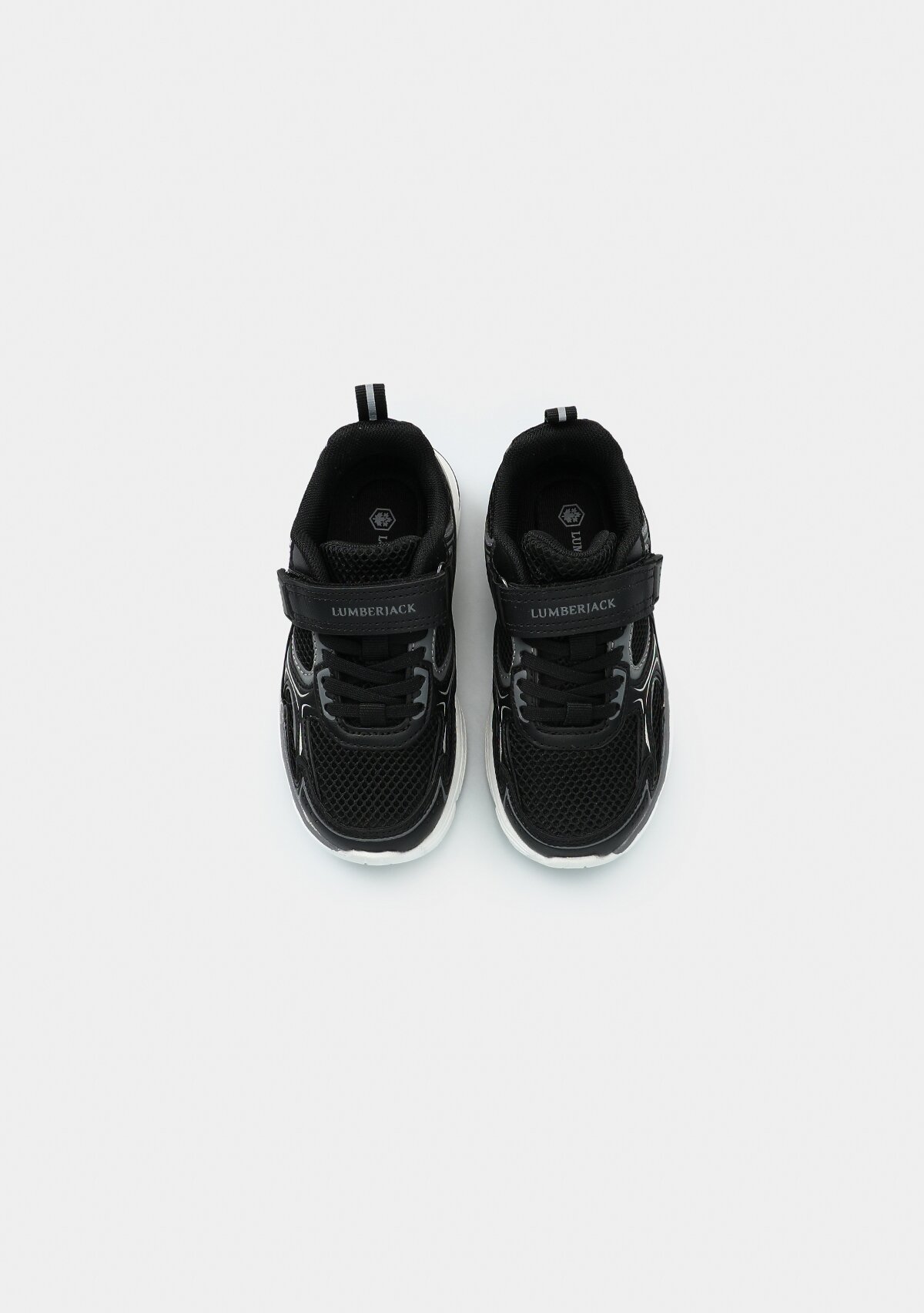 Bulk Siyah Deri Erkek Çocuk Sneaker