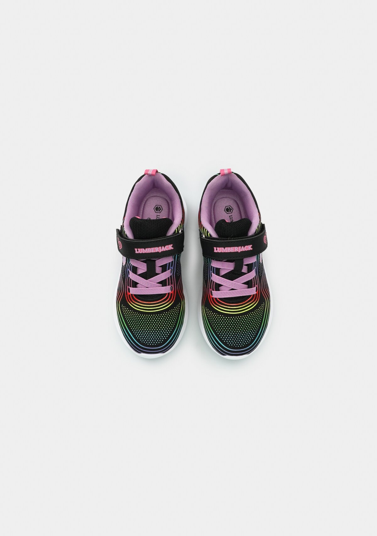 Rainbow Siyah Kız Çocuk Sneaker