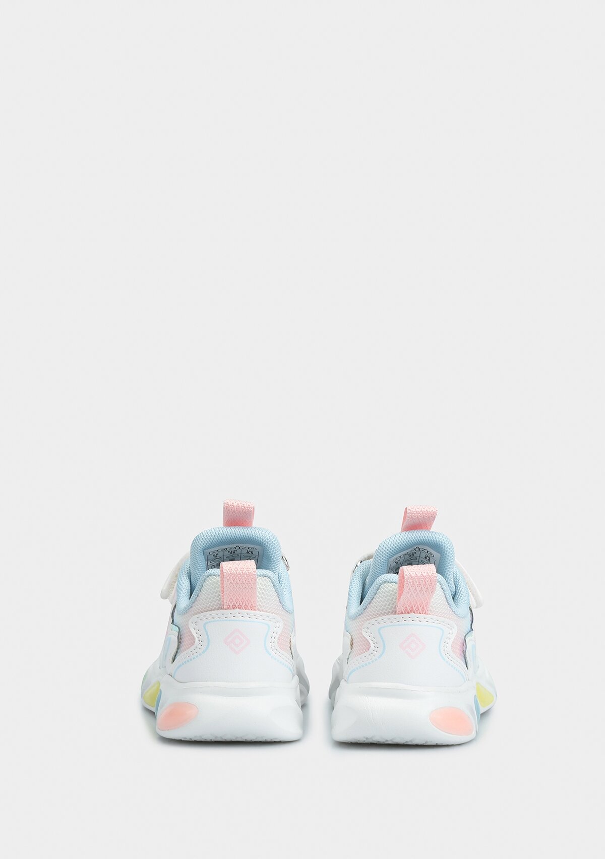 Beyaz-Pembe Kız Çocuk Sneaker