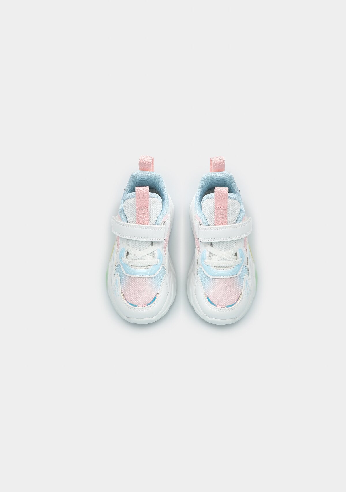 Beyaz-Pembe Kız Çocuk Sneaker