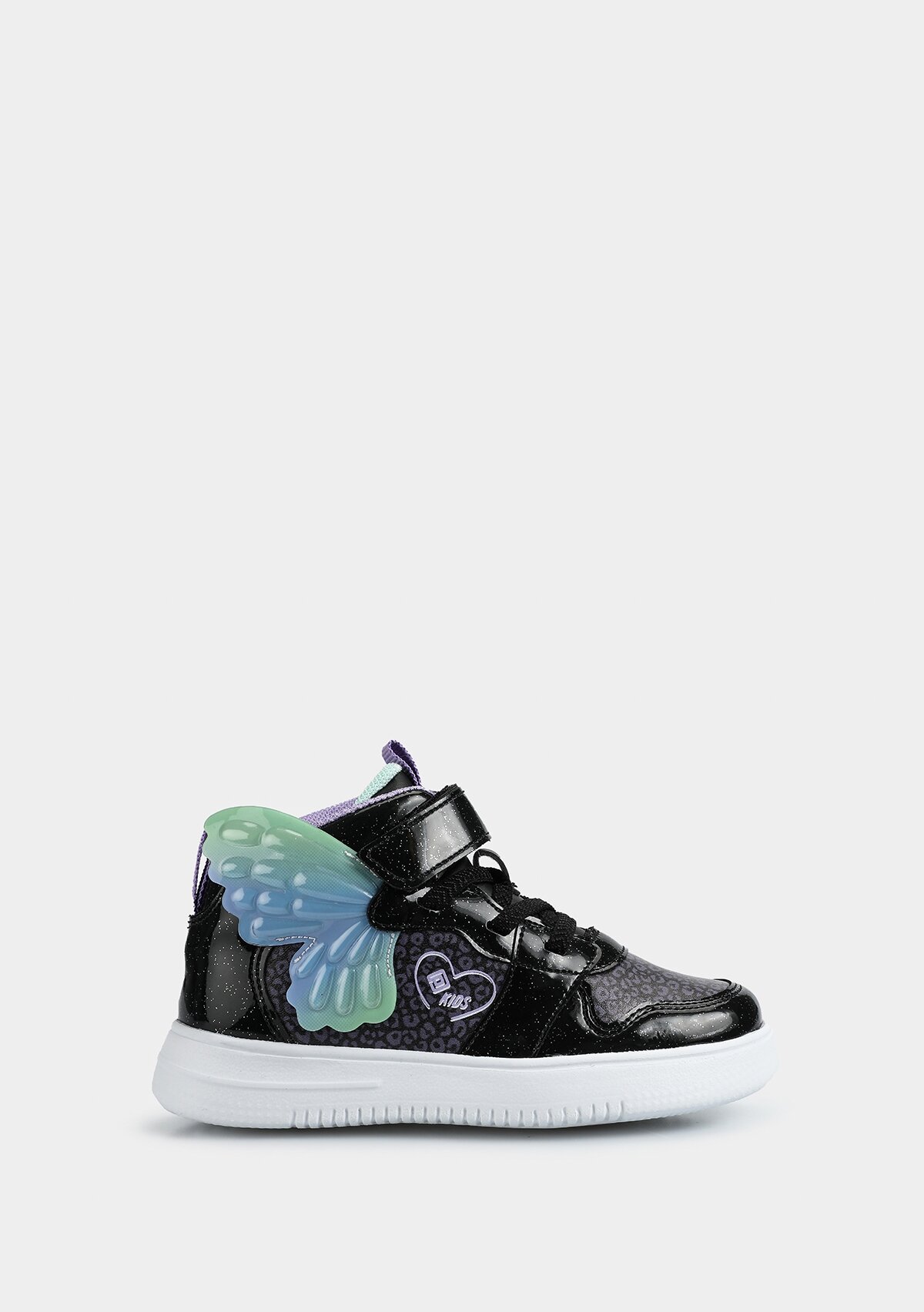 Siyah Kız Çocuk Sneaker