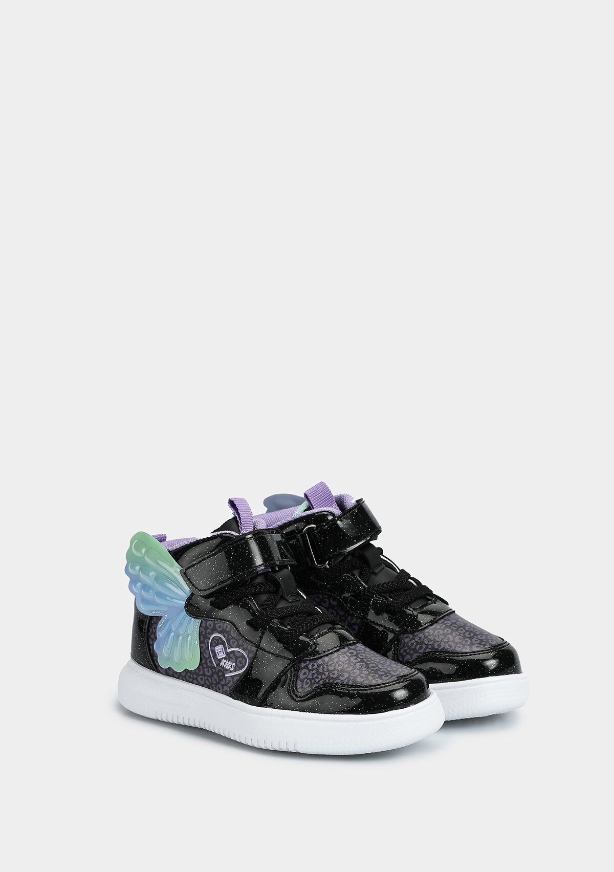 Siyah Kız Çocuk Sneaker