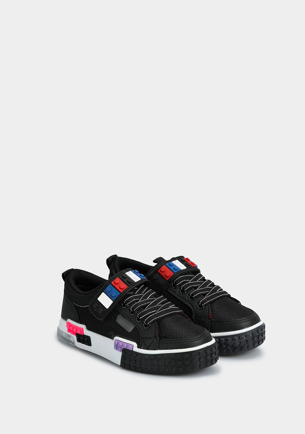 Siyah Erkek Çocuk Sneaker