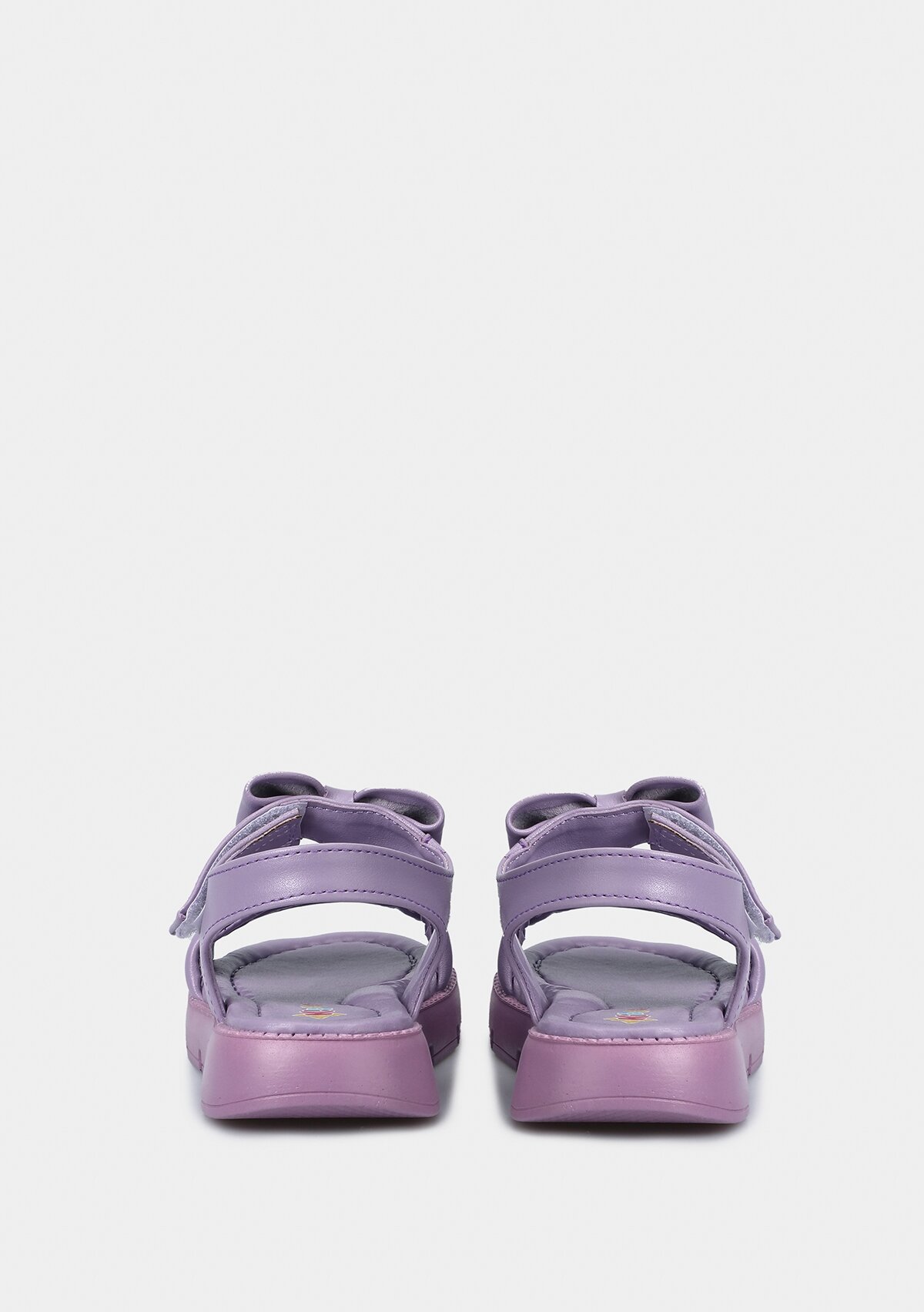 Lila Kız Çocuk Düz Sandalet