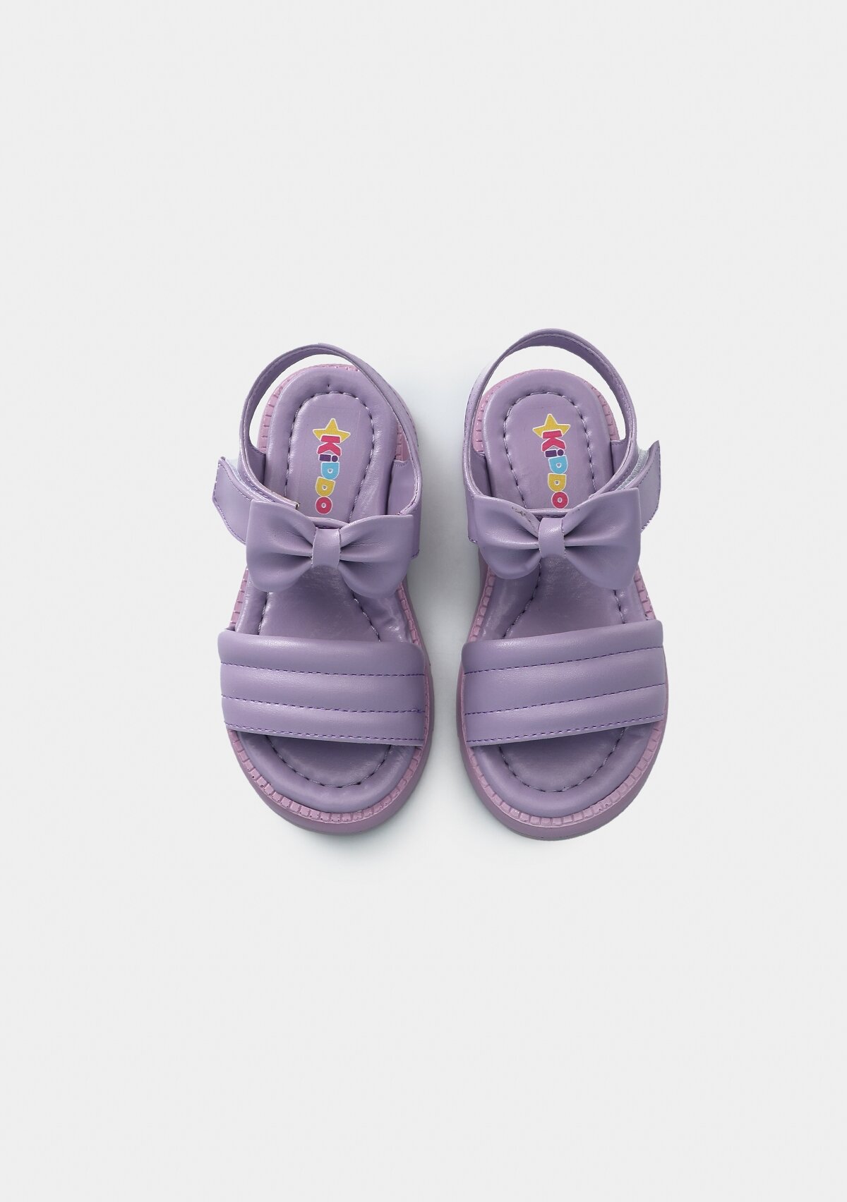 Lila Kız Çocuk Düz Sandalet