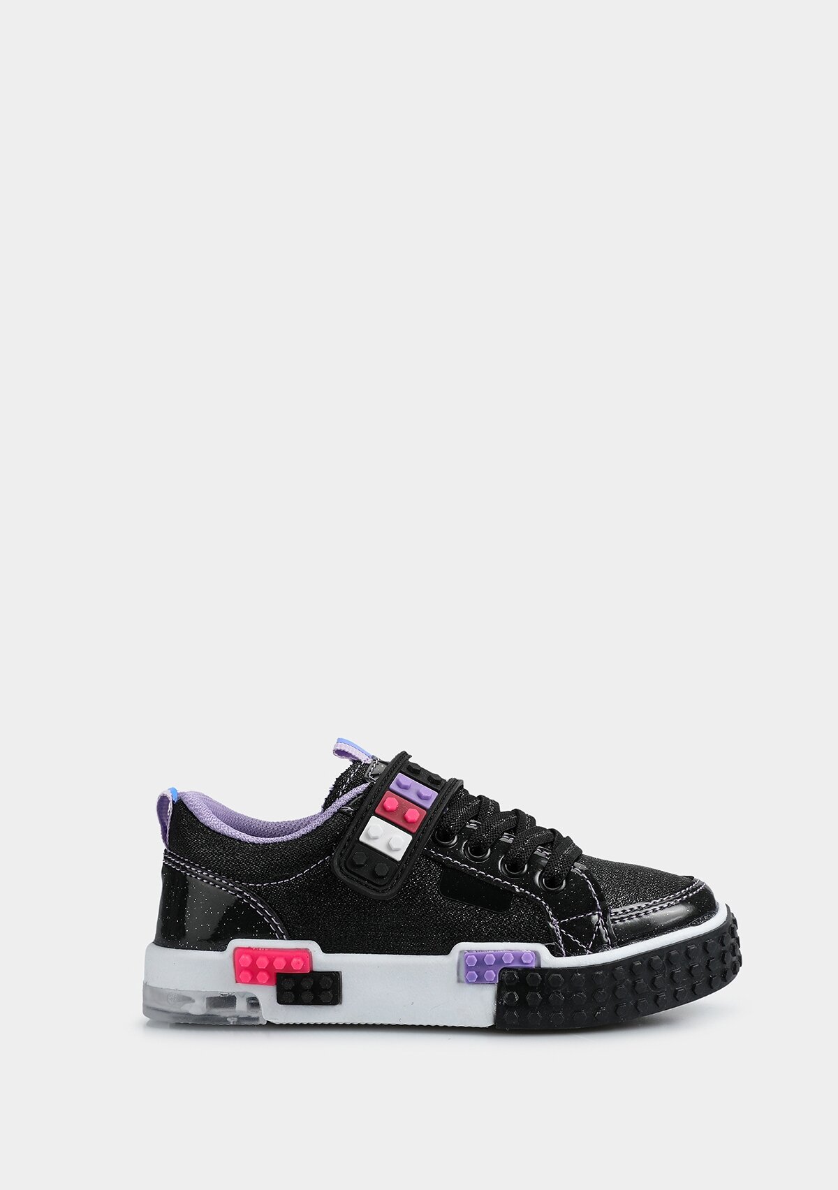 Siyah Kız Çocuk Sneaker