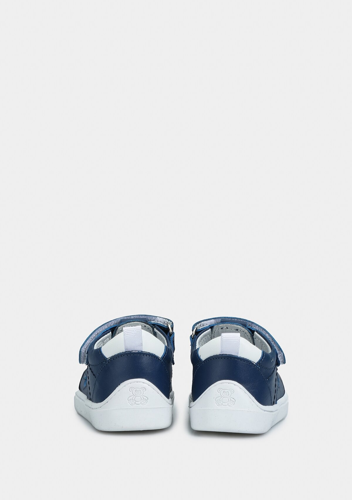 Mavi Deri Erkek Çocuk Sneaker