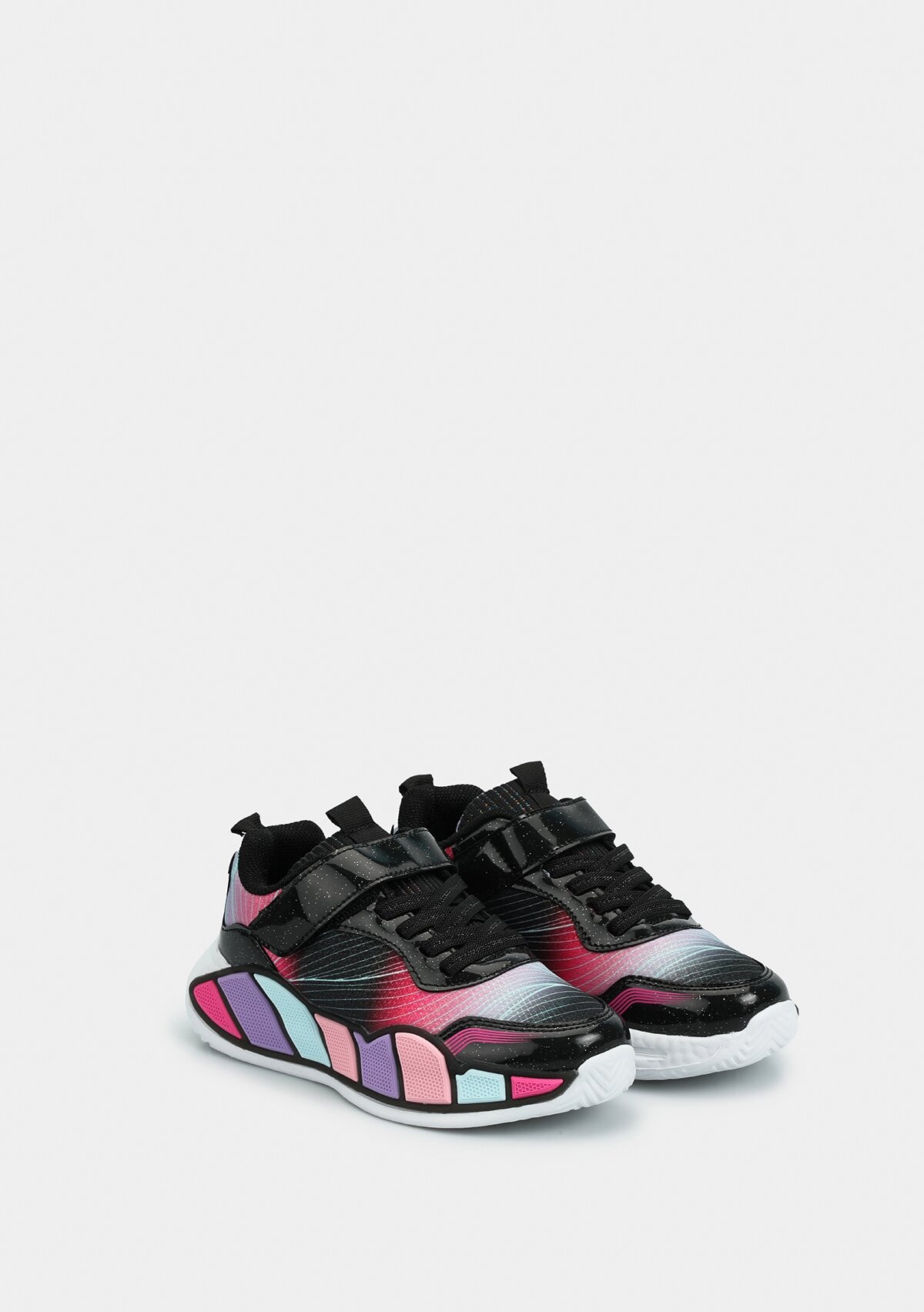 Siyah Kız Çocuk Sneaker