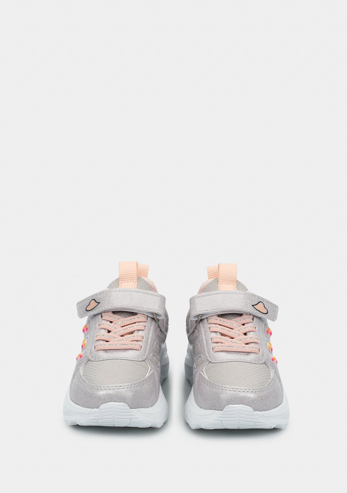 Gümüş Kız Çocuk Sneaker