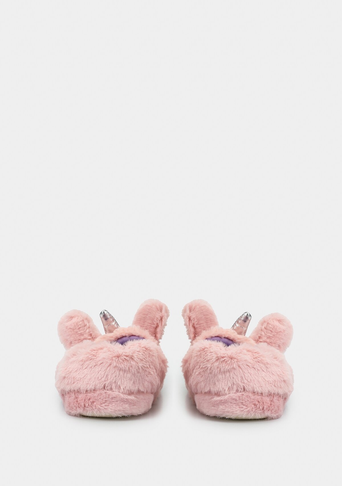 Pembe Kız Çocuk Ev Terliği