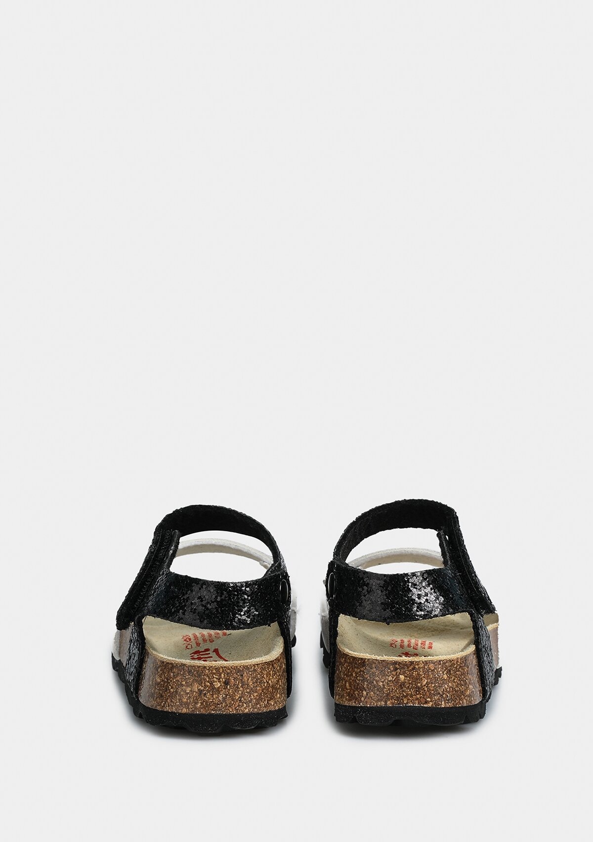 Siyah Kız Çocuk Düz Sandalet