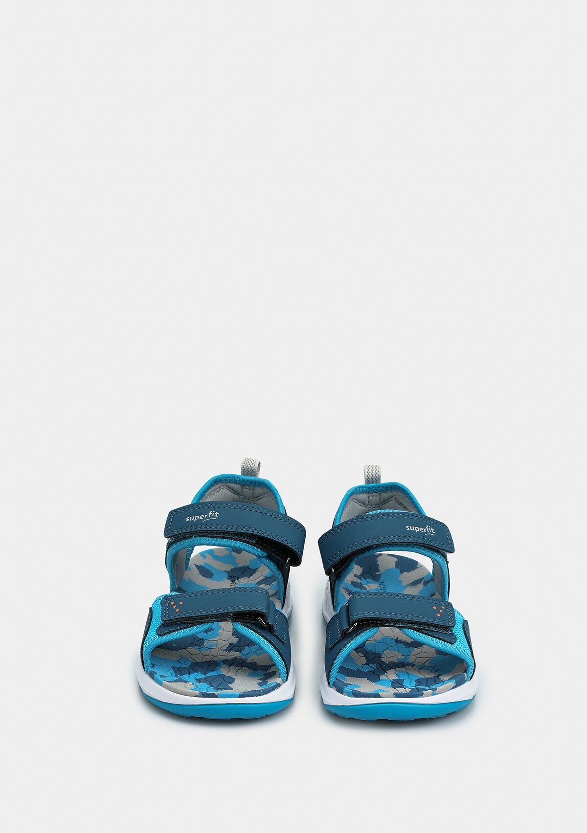 Mavi Erkek Çocuk Düz Sandalet