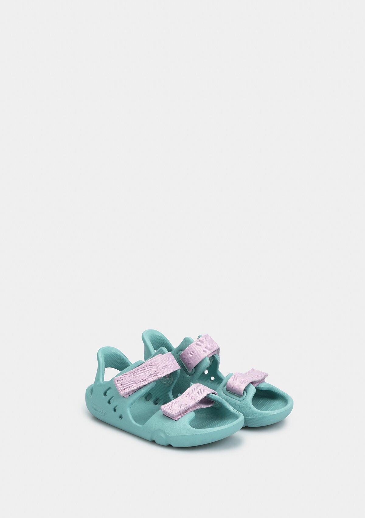 Yeşil Kız Çocuk Düz Sandalet