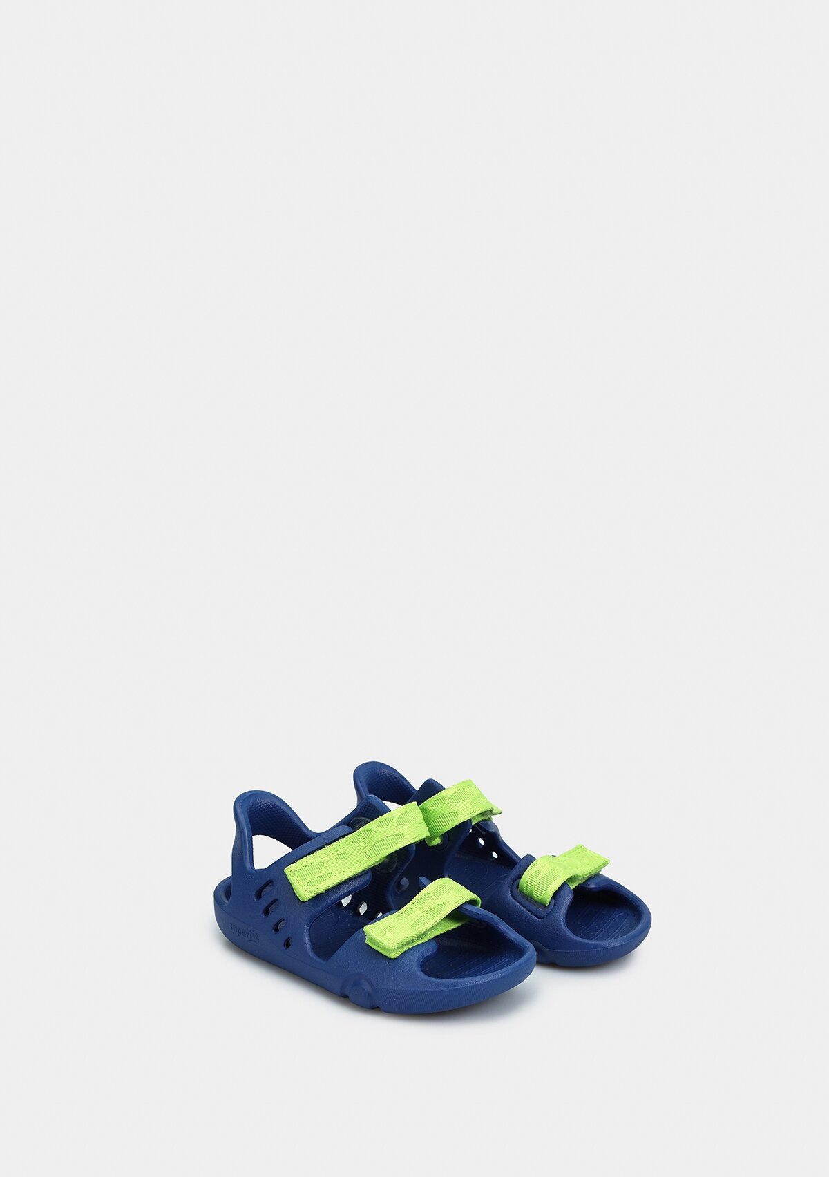 Mavi Erkek Çocuk Düz Sandalet