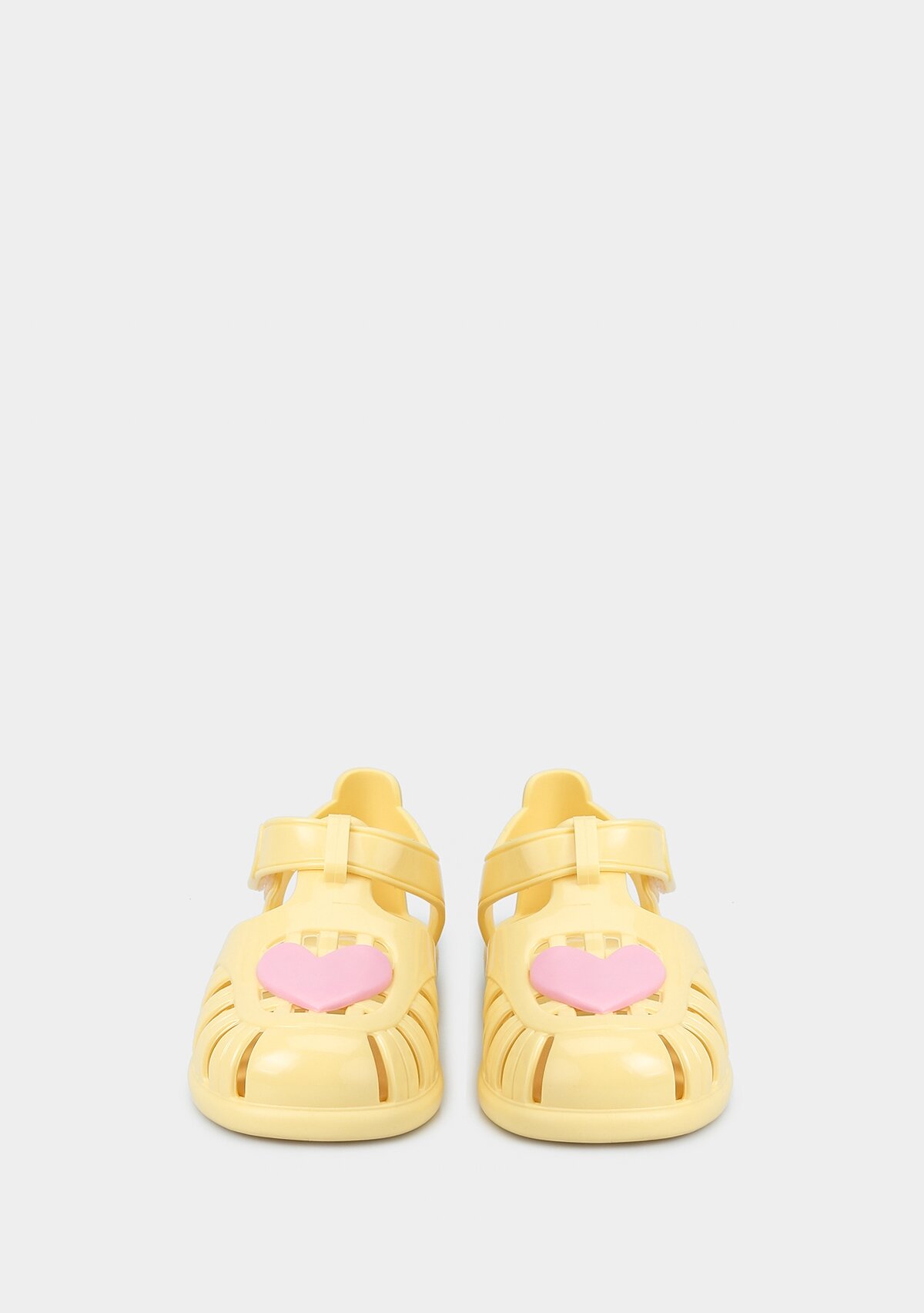 Sarı Kız Çocuk Düz Sandalet