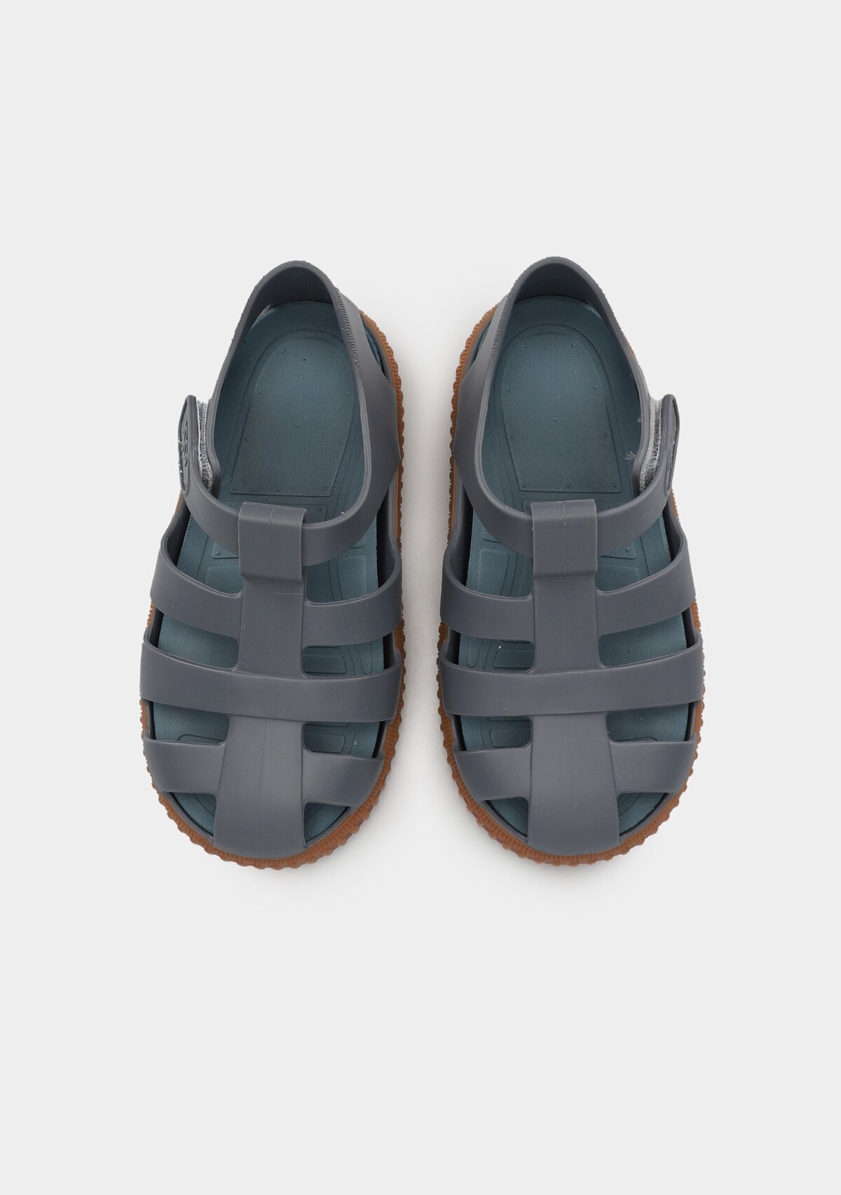 Mavi Erkek Çocuk Düz Sandalet