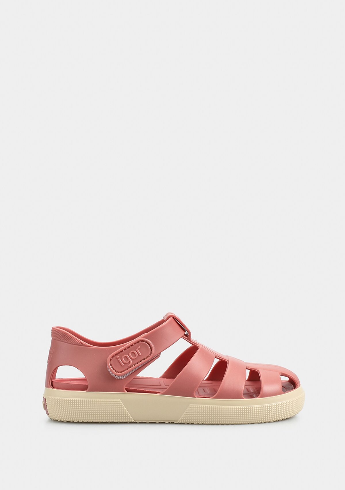 Pembe Kız Çocuk Düz Sandalet