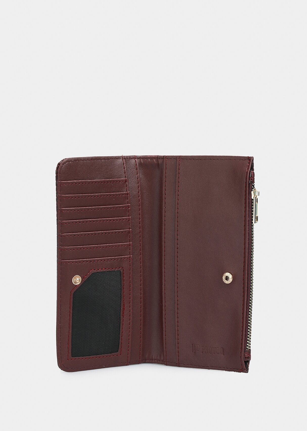 Bordo  Provoq 505 Groko Bordo Cüzdan
