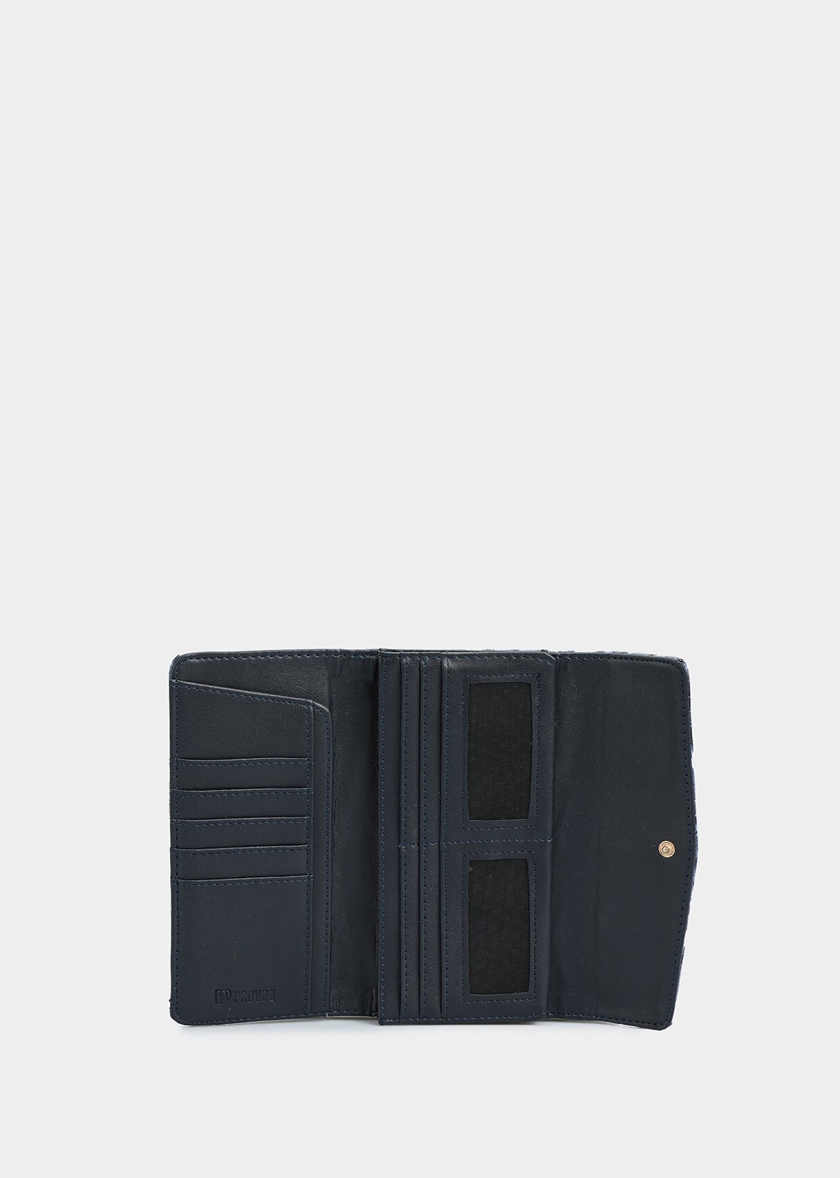 Siyah  Provoq 523 Gri Cüzdan