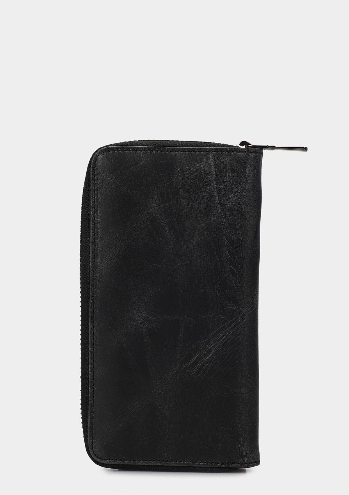 Siyah  Carrera CAR006 Siyah Hakiki Deri Cüzdan