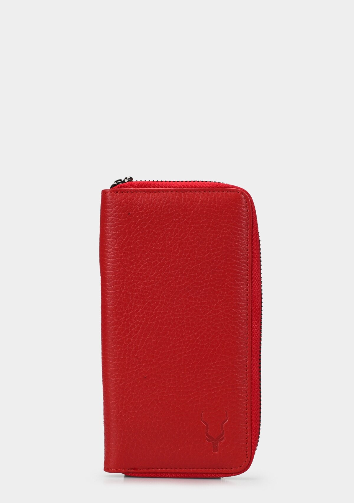 Kırmızı  Carrera CAR006 Kırmızı Hakiki Deri Cüzdan