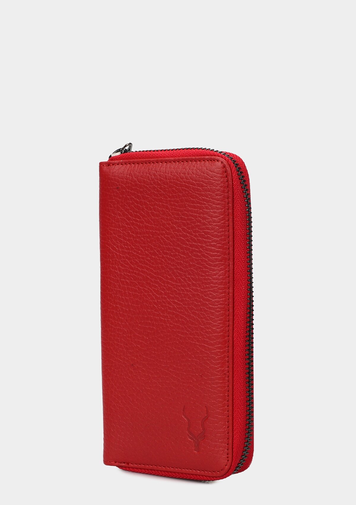 Kırmızı  Carrera CAR006 Kırmızı Hakiki Deri Cüzdan