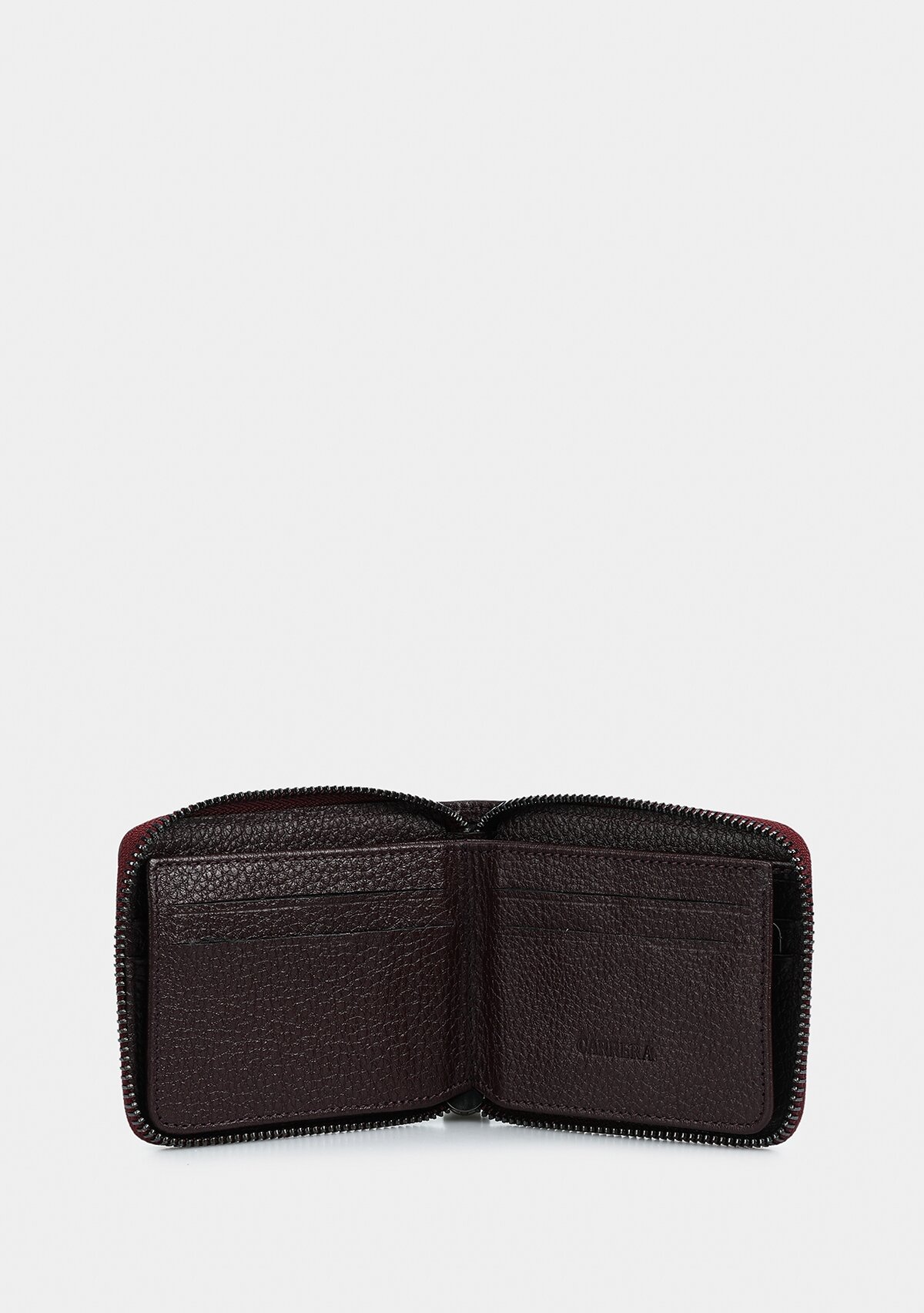 Kırmızı  Carrera CAR901 Kırmızı Flother Deri Cüzdan