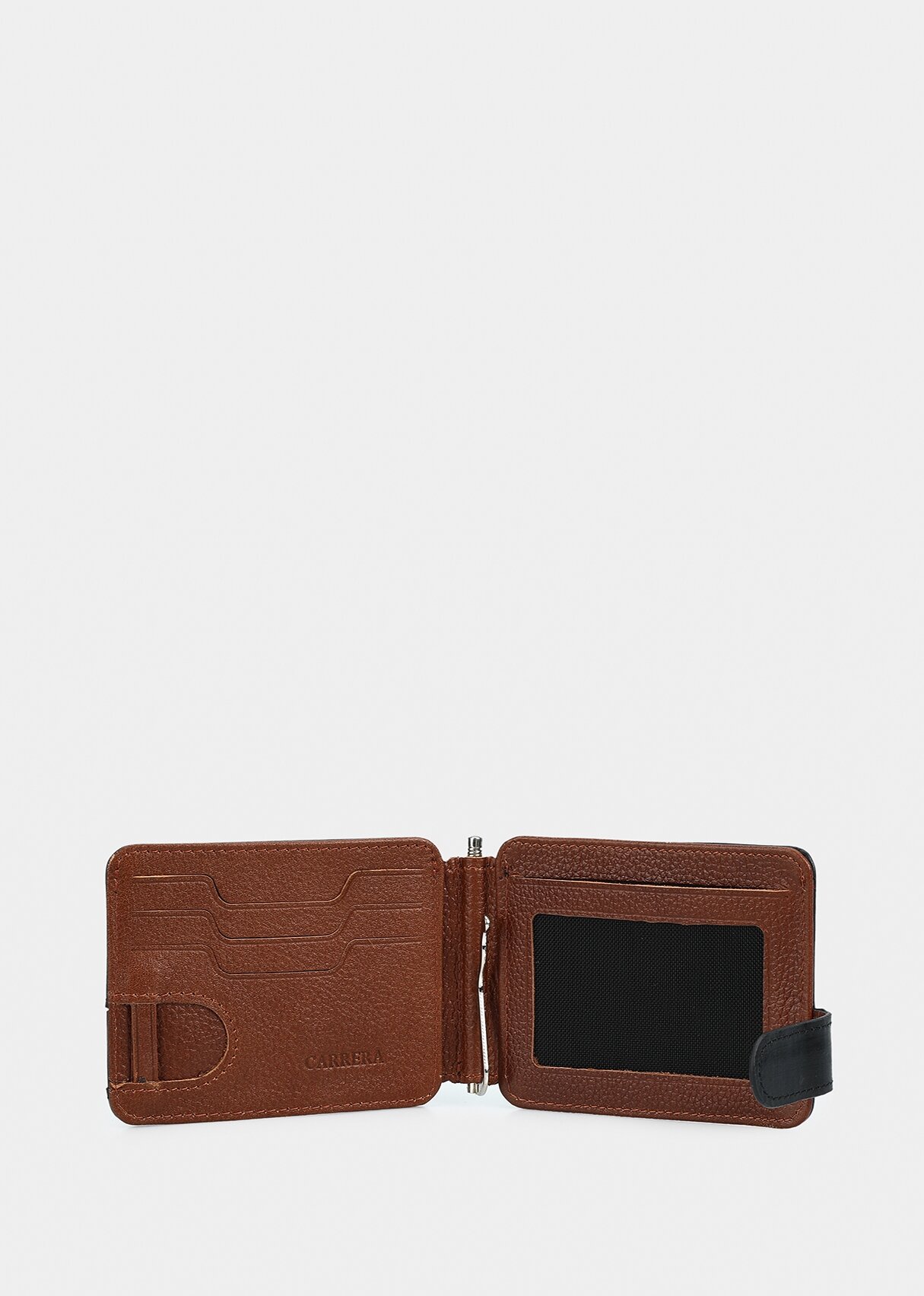 Siyah  Carrera CAR902 Siyah Crazy Deri Cüzdan