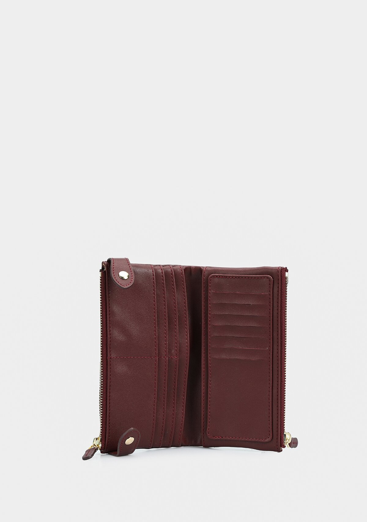 Bordo  Provoq ADY25004 Bordo Cüzdan