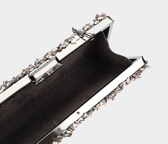 Bej Kadın Abiye Çanta