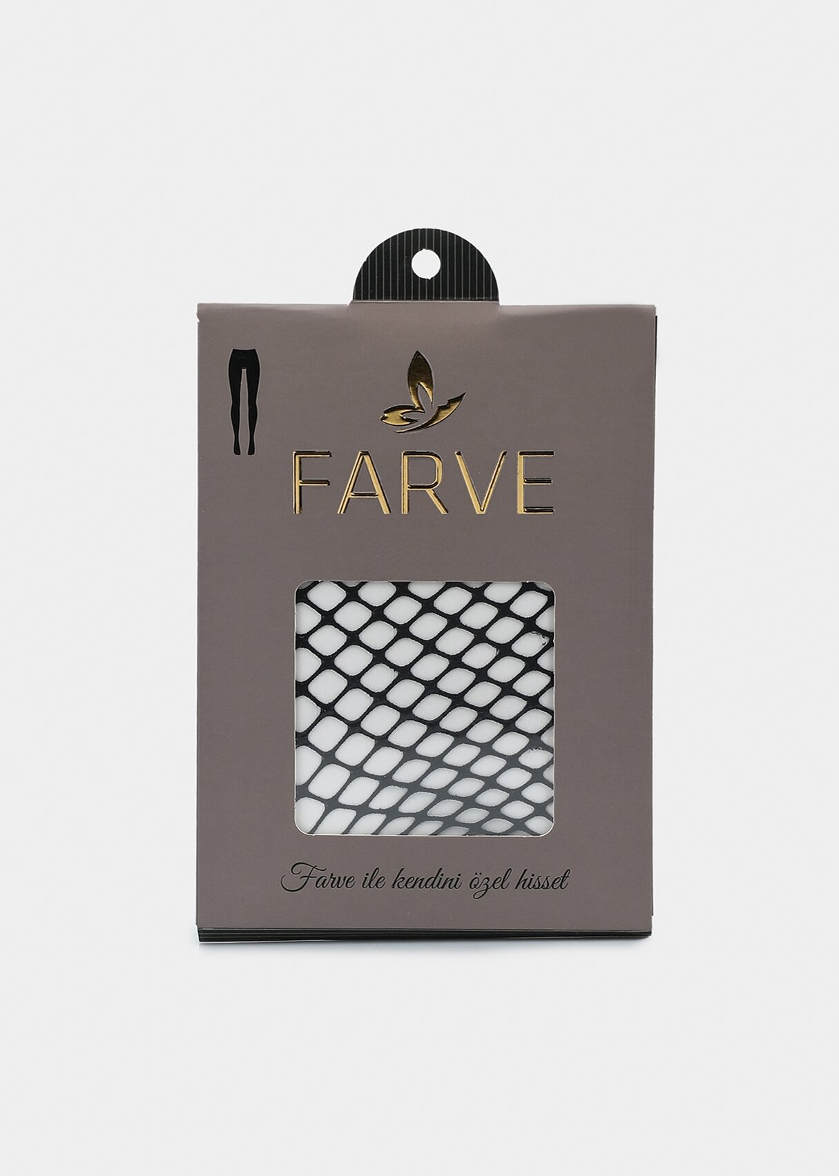 Siyah  Farve Fileli Külotlu Çorap Siyah