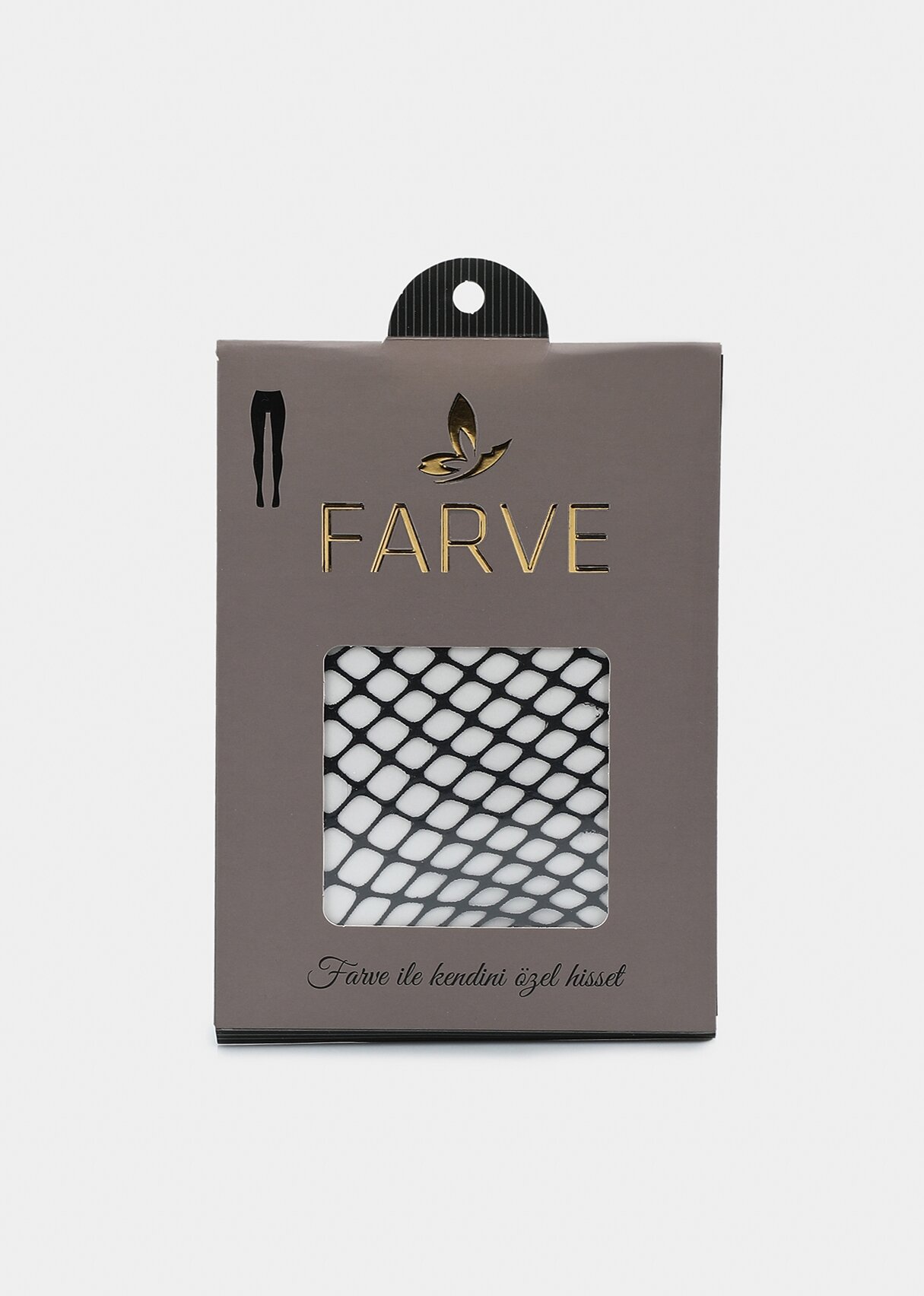 Siyah  Farve Fileli Külotlu Çorap Siyah