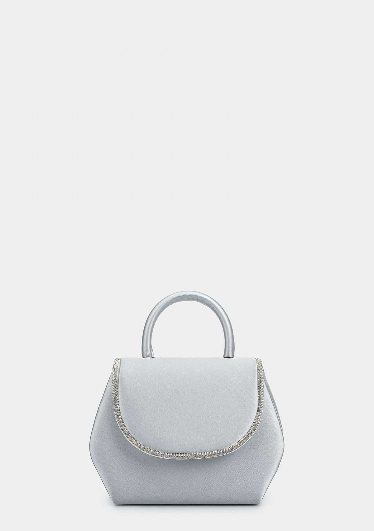 Gri Kadın Abiye Çanta