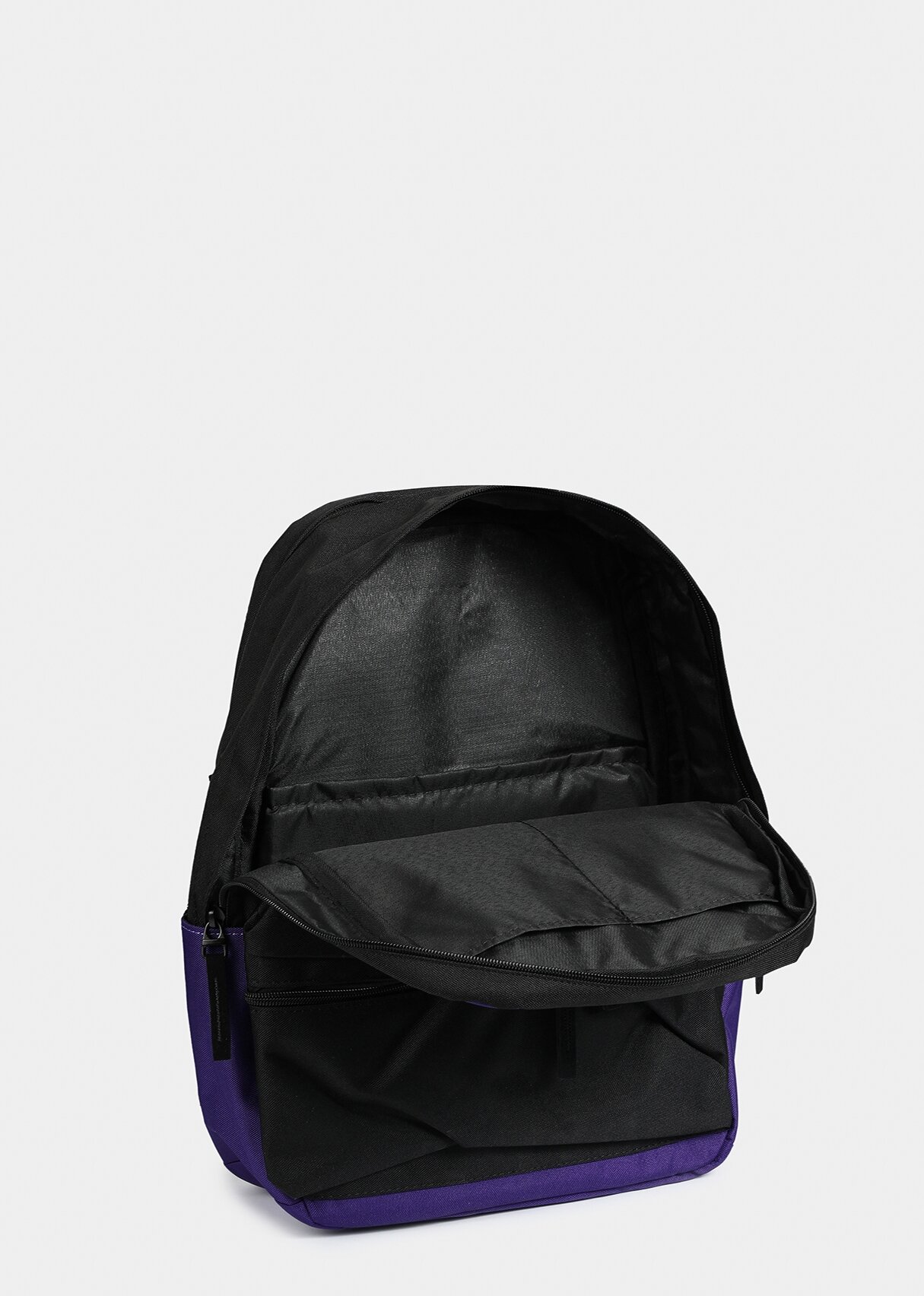 Mor  KAUKKO BASIC DUBLE COLORS SIRT ÇANTASI MOR SİYAH