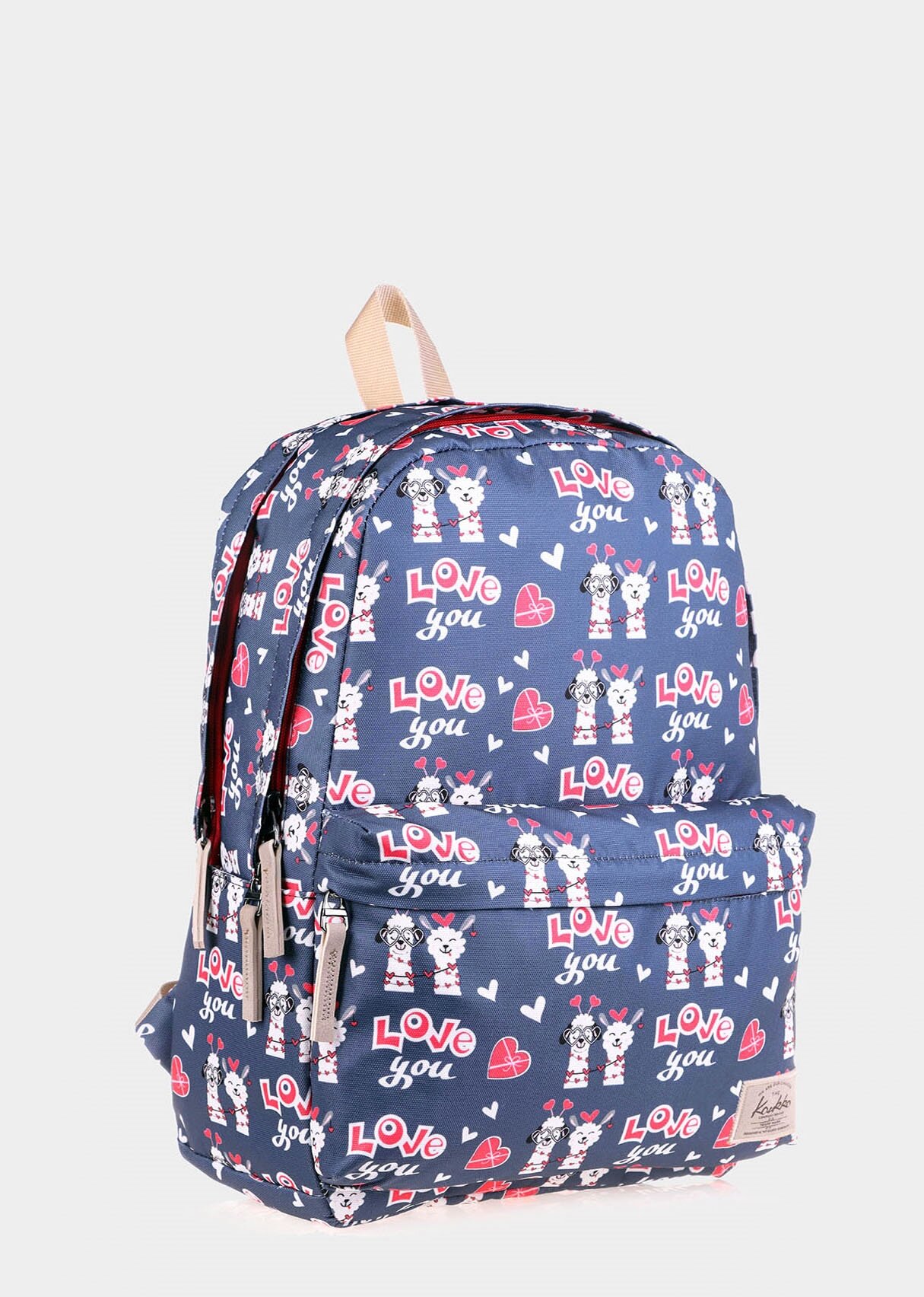 Lila  Kaukko K1472 Nature Lila Sırt Çantası