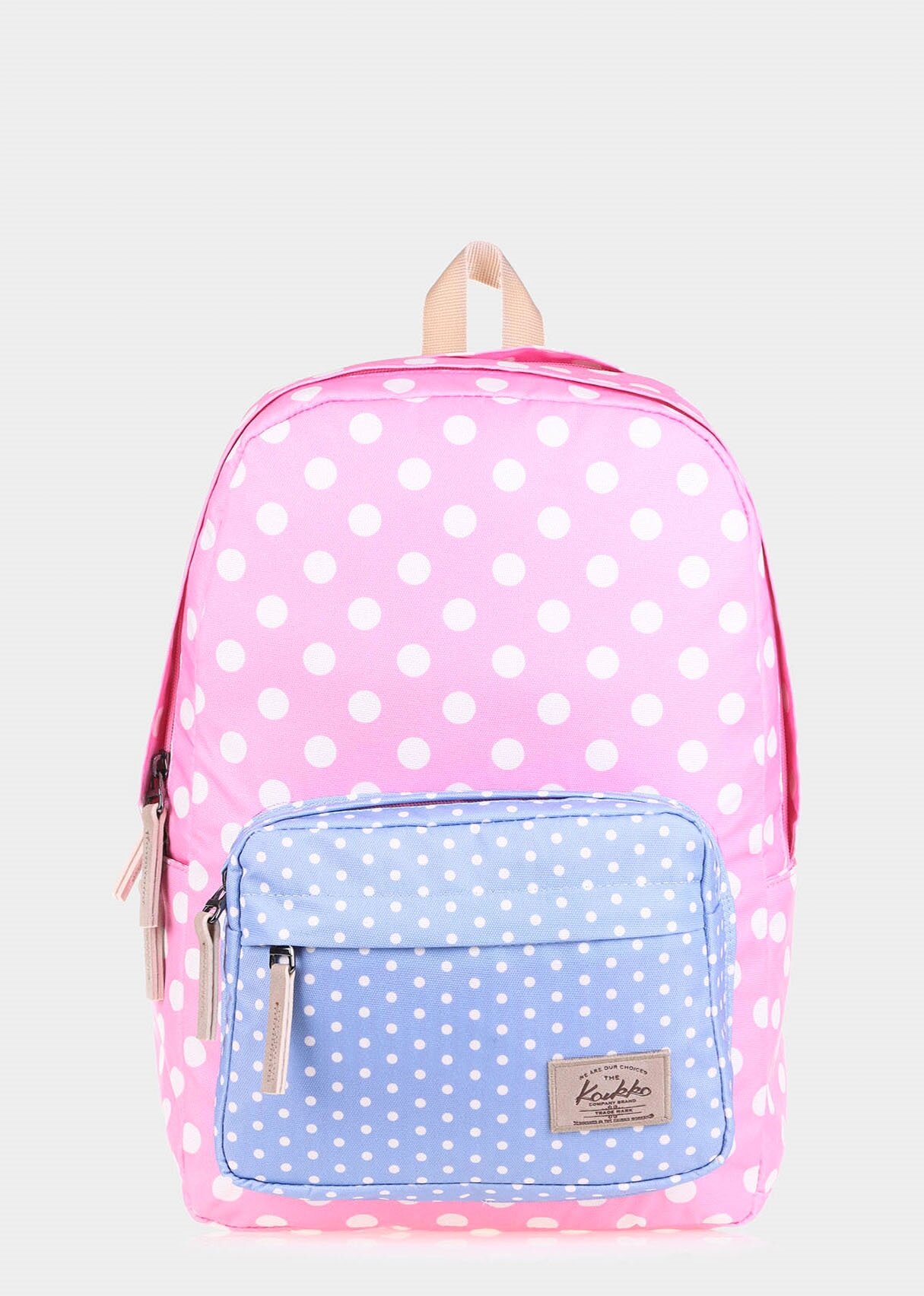 Pembe  Kaukko K1486 Colorful Pembe Sırt Çantası