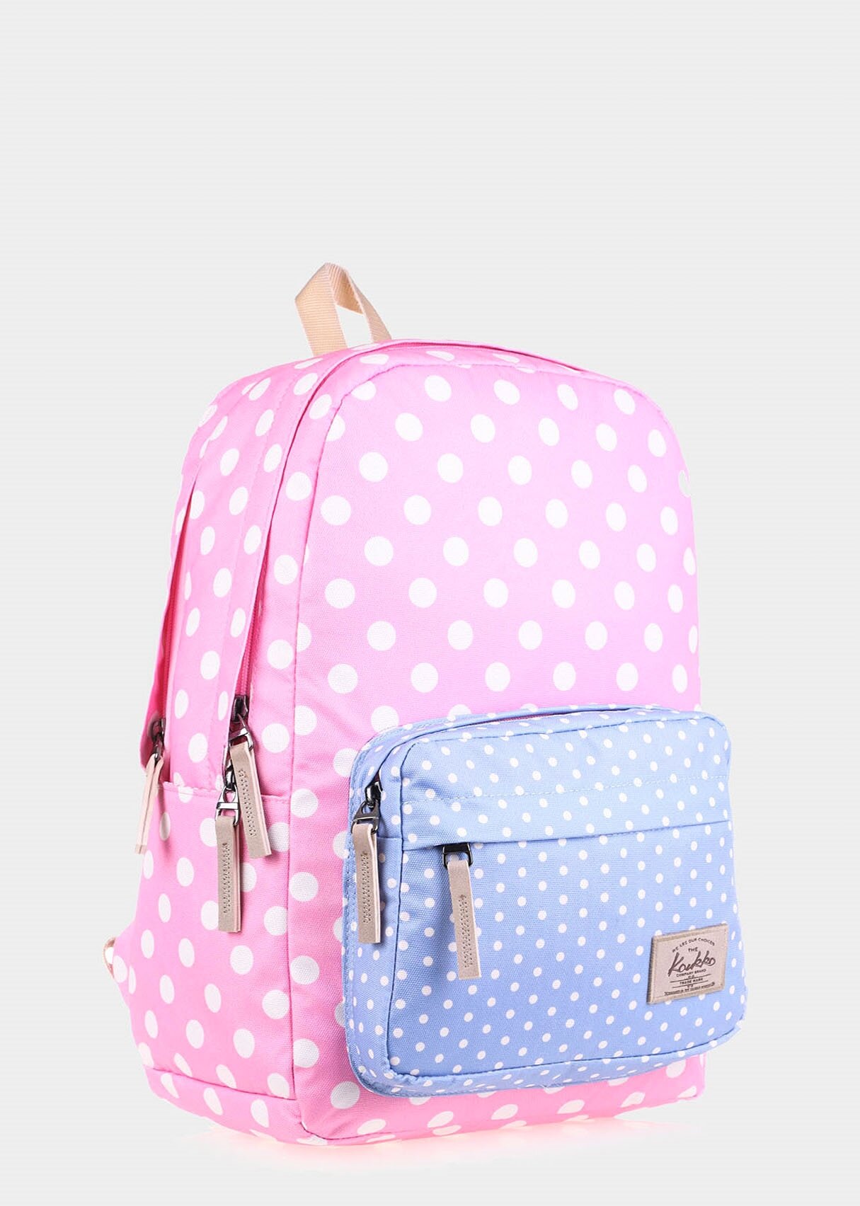 Pembe  Kaukko K1486 Colorful Pembe Sırt Çantası