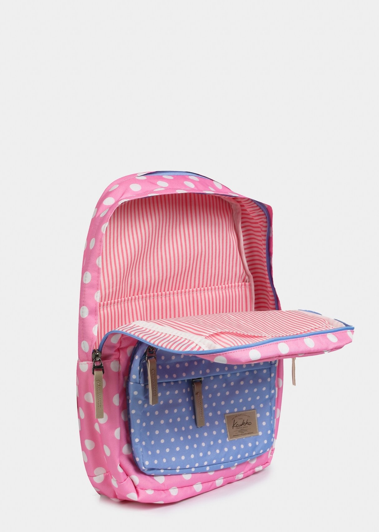 Pembe  Kaukko K1486 Colorful Pembe Sırt Çantası