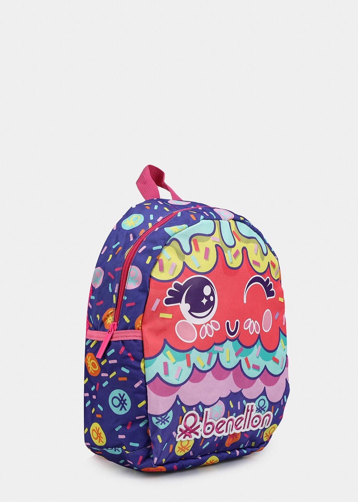 Mor  Benetton 03677 Mor Anaokulu Çantası