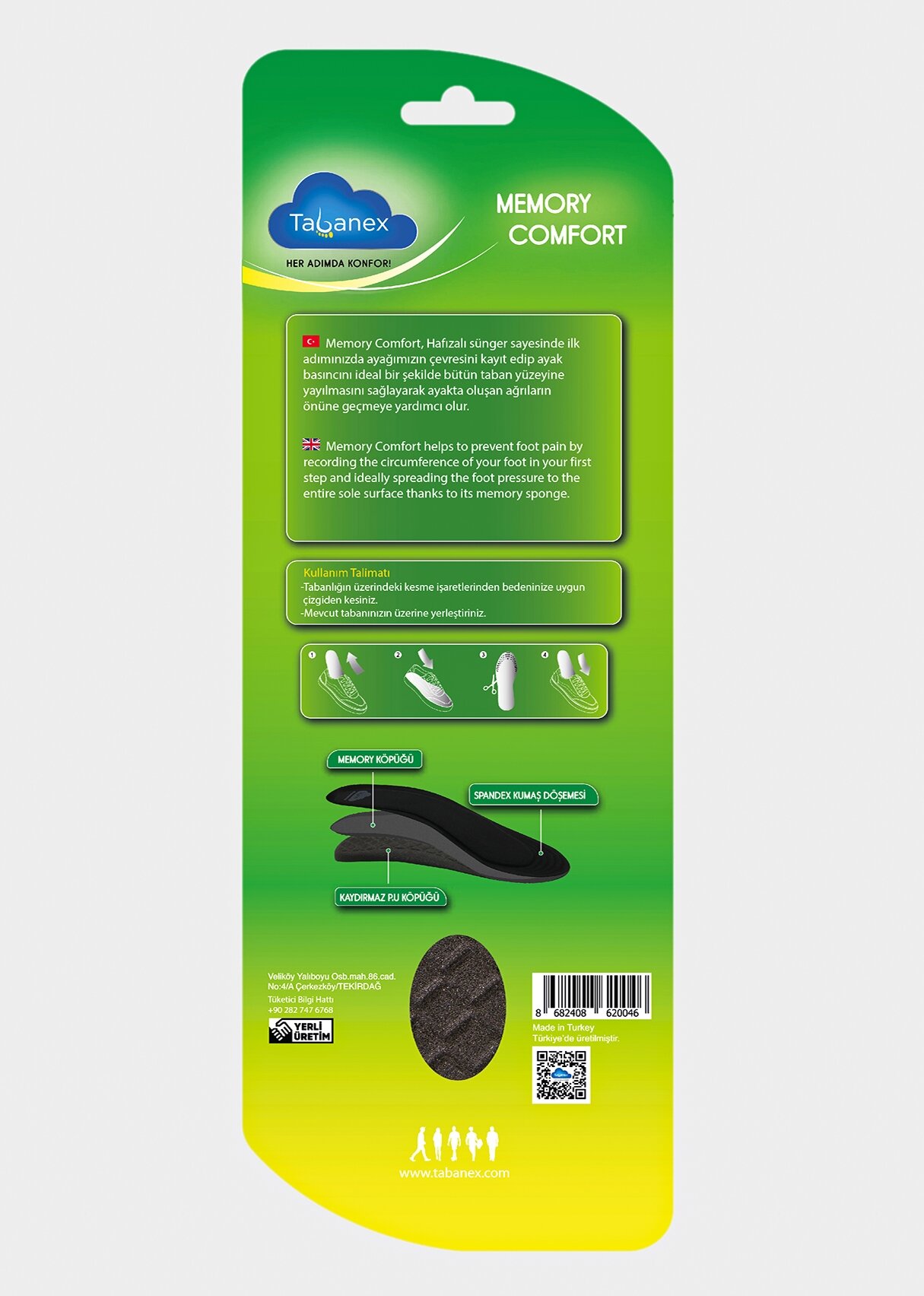   Tabanex MEMORY COMFORT (For Women)