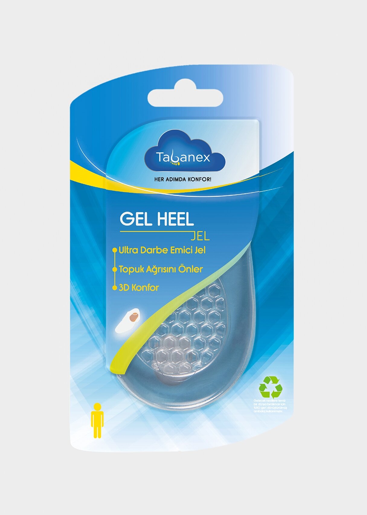   Tabanex GEL HEEL (For Men)