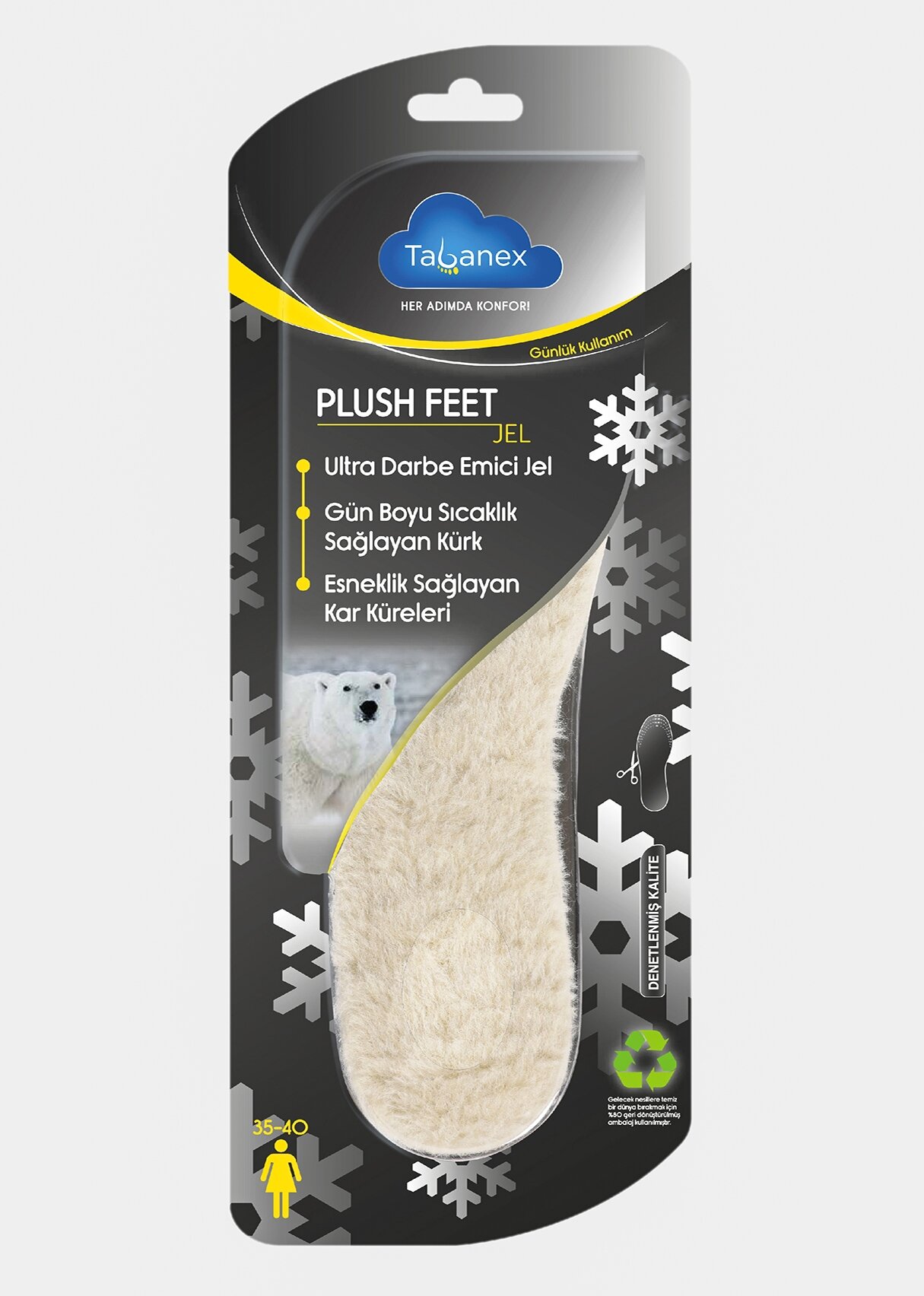   Tabanex PLUSH FEET GEL (For Women)