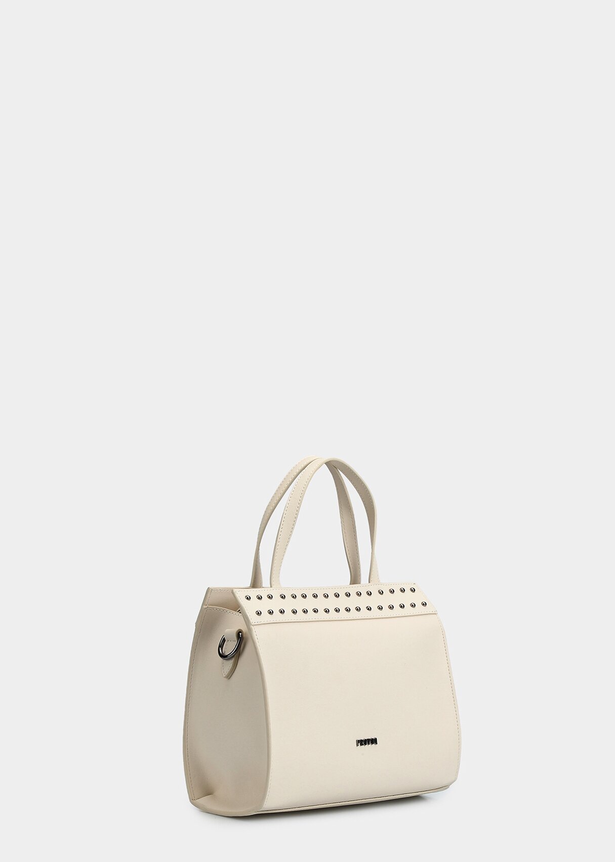 Krem Kadın Omuz Çantası