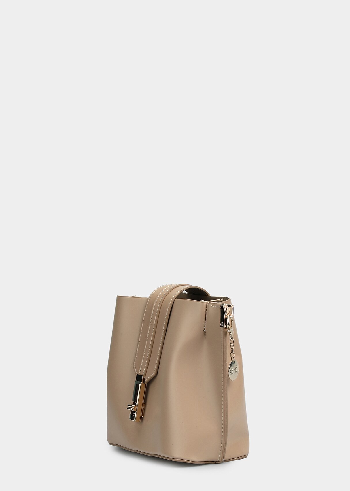 Krem Kadın Çapraz Çanta