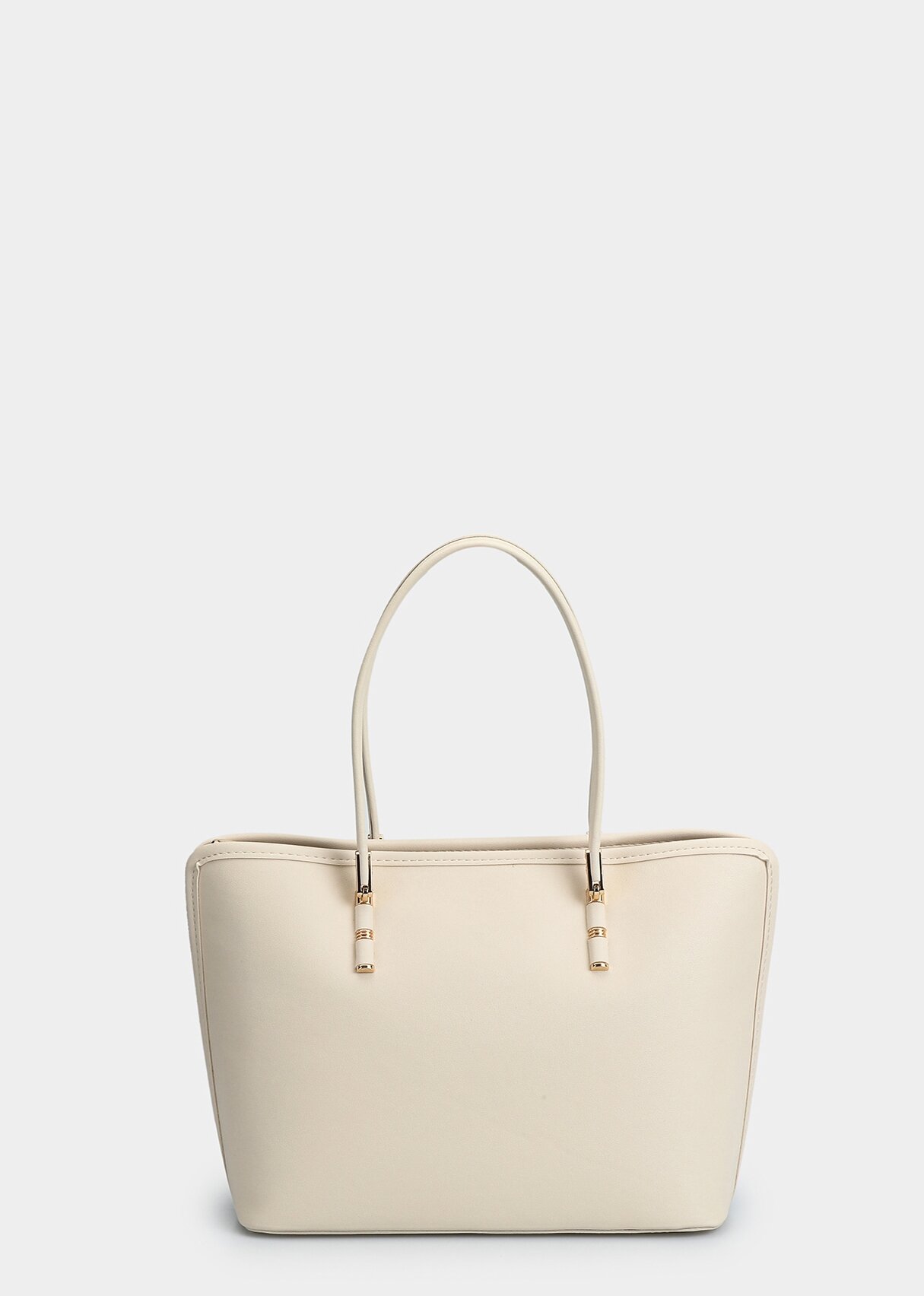 Krem Kadın Omuz Çantası