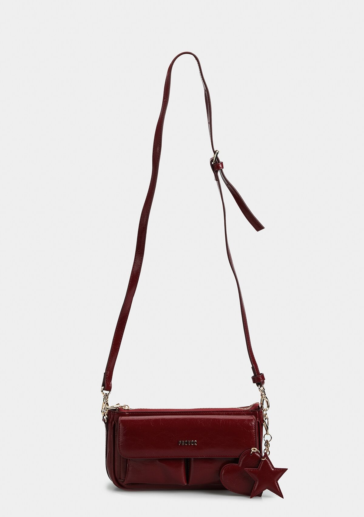 Bordo Kadın Çapraz Çanta